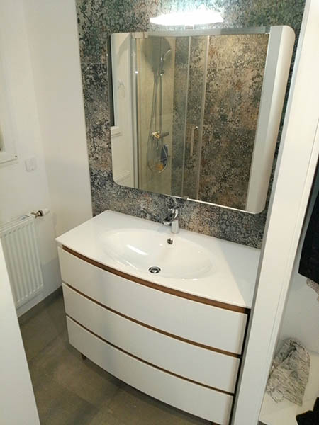 Réalisation de salle de bain Treillières