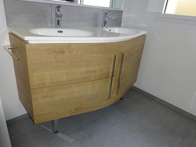 Réalisation de salle de bain Nantes Nord
