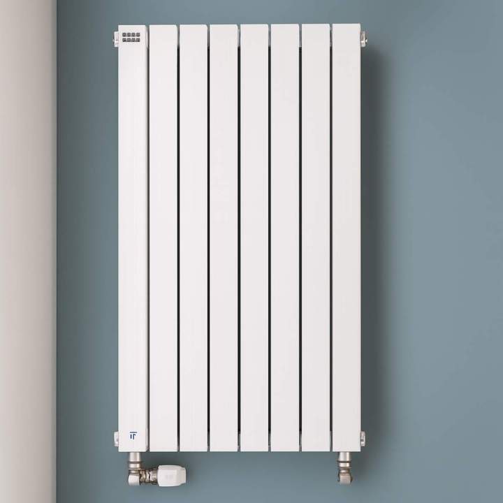 Installation de radiateur vertical, Treillières